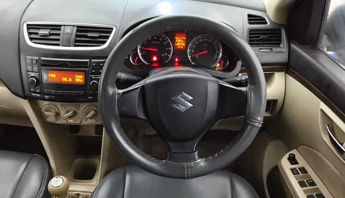 2016 Maruti Swift Dzire VXI, Petrol, Manual, 66,299 km, Steering Wheel Close Up