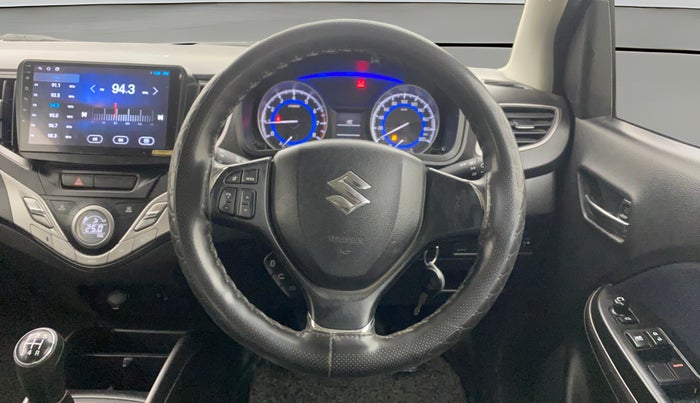 2020 Maruti Baleno DELTA PETROL 1.2, Petrol, Manual, 52,477 km, Steering Wheel Close Up