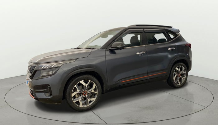 2022 KIA SELTOS X LINE 1.4 PETROL DCT, Petrol, Automatic, 33,533 km, Left Front Diagonal