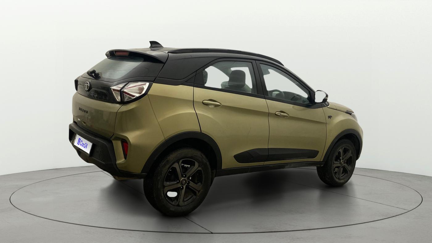 2022 Tata NEXON XZA PLUS KAZIRANGA PETROL, Petrol, Automatic, 98,852 km, Right Back Diagonal