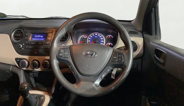 2018 Hyundai Grand i10 MAGNA 1.2 KAPPA VTVT, Petrol, Manual, 67,924 km, Steering Wheel Close Up