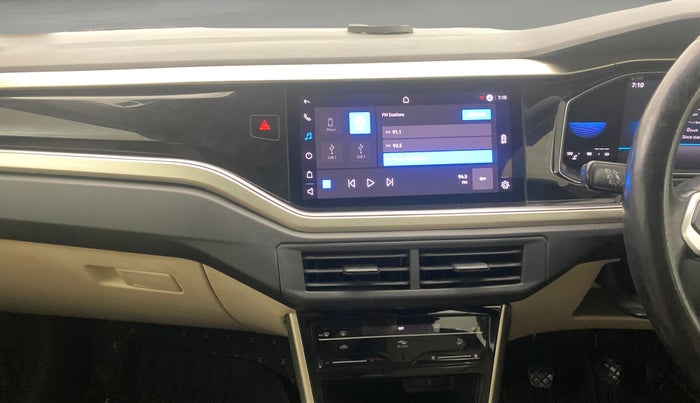 2022 Volkswagen VIRTUS TOPLINE TSI 1.0 MT, Petrol, Manual, 63,711 km, Air Conditioner