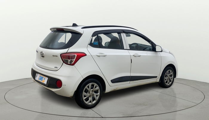 2019 Hyundai Grand i10 SPORTZ 1.2 KAPPA VTVT, Petrol, Manual, 45,648 km, Right Back Diagonal