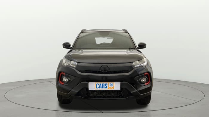 2023 Tata NEXON XZA PLUS LUX SUNROOF RED DARK DIESEL, Diesel, Automatic, 46,147 km, Front