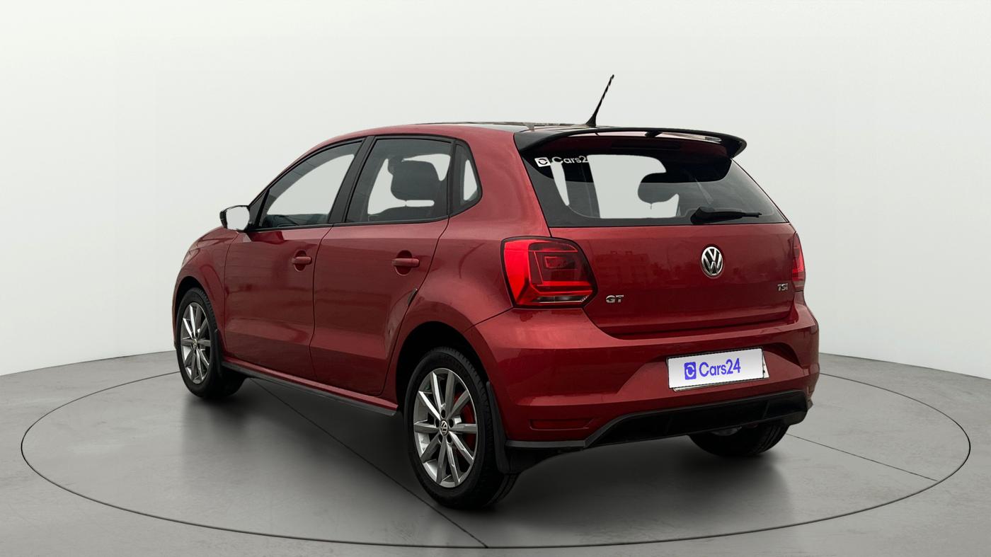 2019 Volkswagen Polo GT TSI AT, Petrol, Automatic, 1,44,580 km, Left Back Diagonal