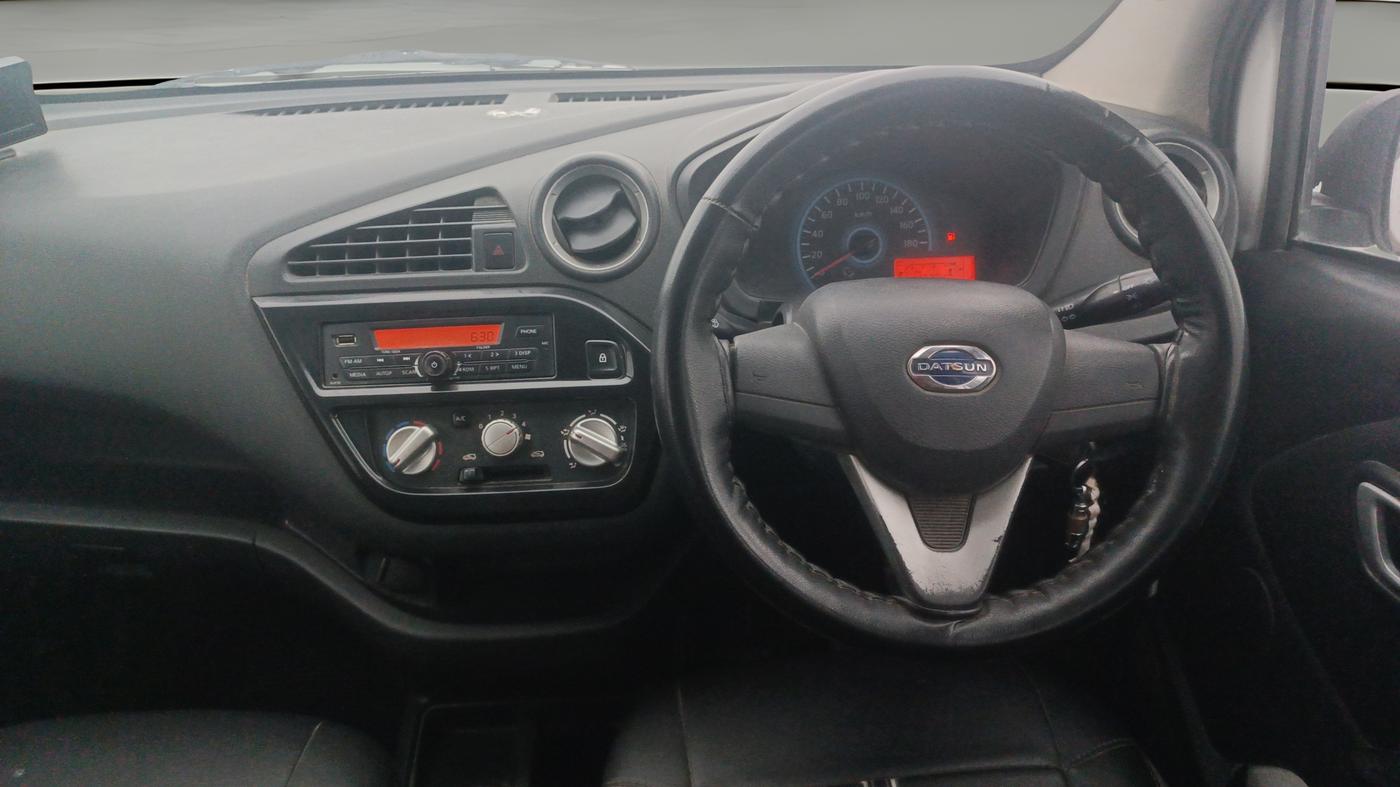 2018 Datsun Redi Go T (O), Petrol, Manual, 1,12,794 km, Steering Wheel Close Up