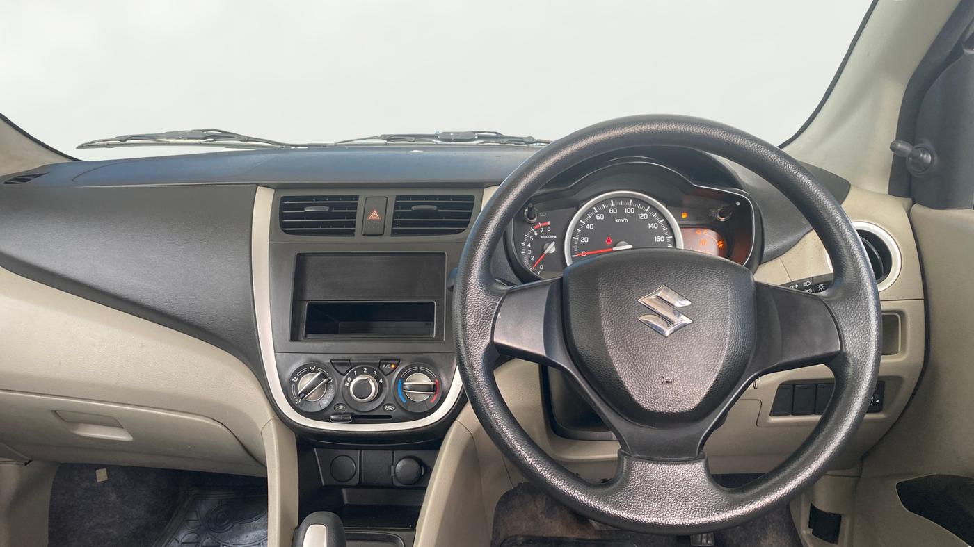 2015 Maruti Celerio VXI AMT, Petrol, Automatic, 19,618 km, Steering Wheel Close Up
