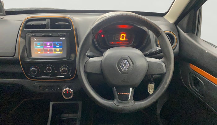 2017 Renault Kwid CLIMBER 1.0 AMT, Petrol, Automatic, 60,304 km, Steering Wheel Close Up