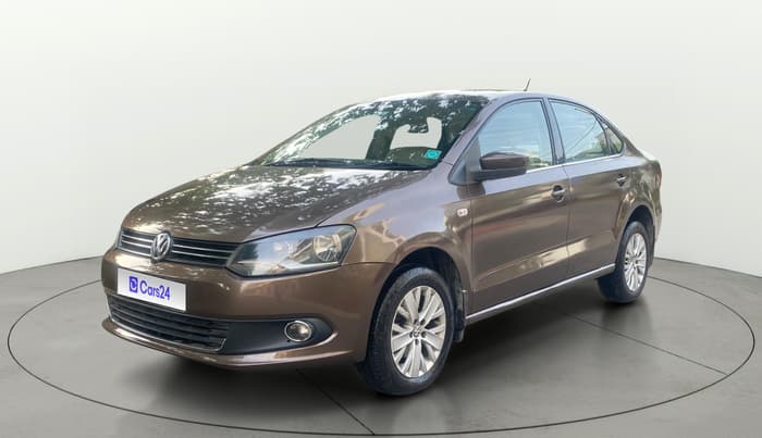 2015 Volkswagen Vento HIGHLINE DIESEL 1.5, Diesel, Manual, 1,09,637 km, Left Front Diagonal