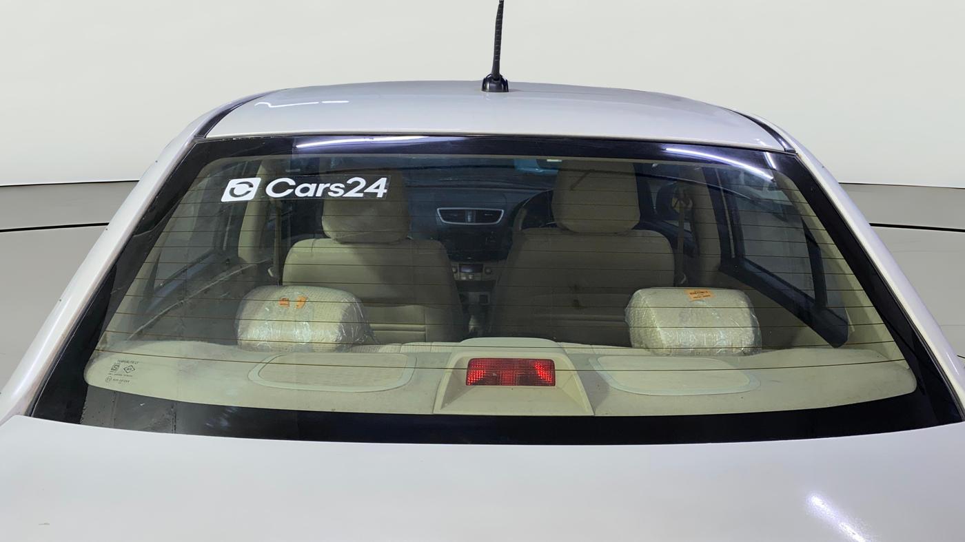 2013 Maruti Swift Dzire ZXI, Petrol, Manual, 31,433 km, Rear Windshield