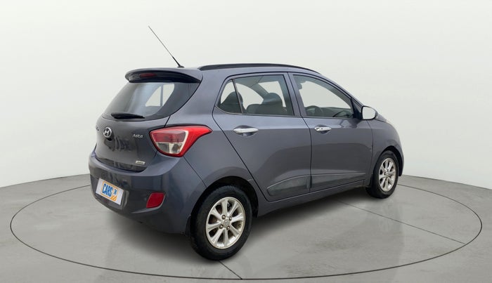 2015 Hyundai Grand i10 ASTA AT 1.2 KAPPA VTVT, Petrol, Automatic, 42,737 km, Right Back Diagonal
