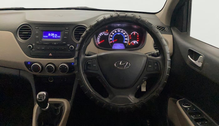 2016 Hyundai Grand i10 SPORTZ 1.2 KAPPA VTVT, Petrol, Manual, 30,878 km, Steering Wheel Close Up