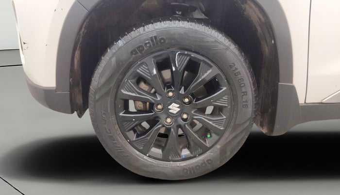 2021 Maruti Vitara Brezza ZXI, Petrol, Manual, 48,874 km, Left Front Wheel