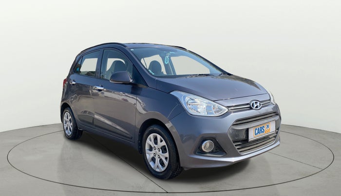 2015 Hyundai Grand i10 SPORTZ 1.2 KAPPA VTVT, Petrol, Manual, 44,161 km, Right Front Diagonal