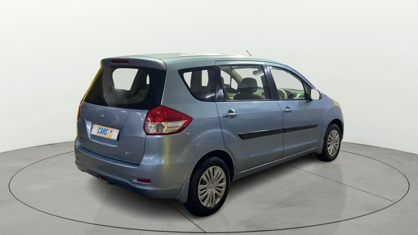 2012 Maruti Ertiga VXI, CNG, Manual, 1,21,839 km, Right Back Diagonal