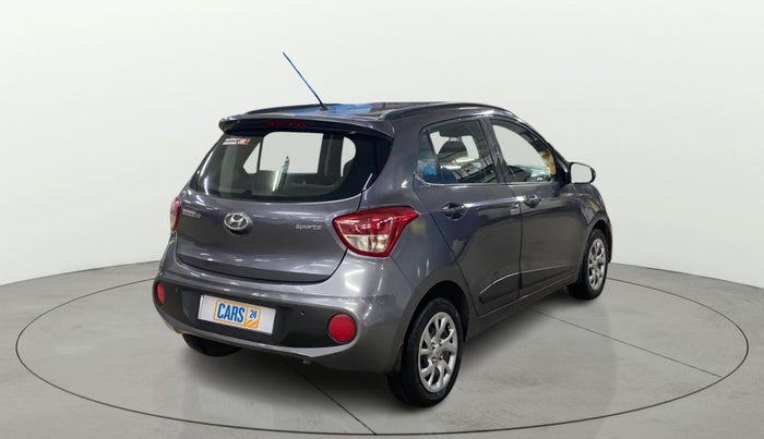 2018 Hyundai Grand i10 SPORTZ 1.2 KAPPA VTVT, Petrol, Manual, 28,992 km, Right Back Diagonal
