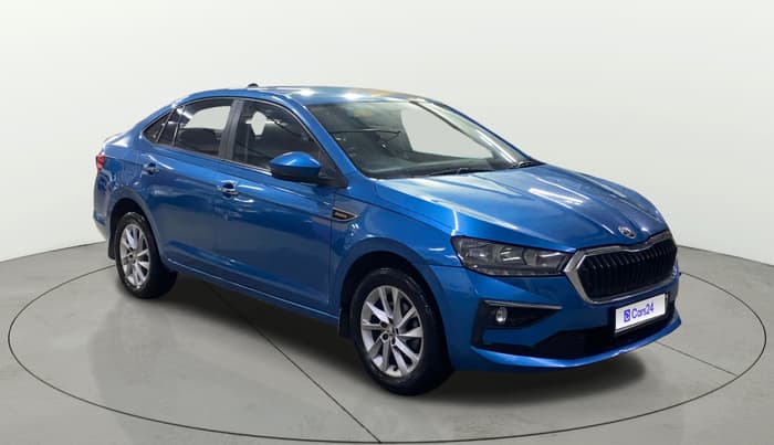2022 Skoda SLAVIA AMBITION 1.0L TSI AT, Petrol, Automatic, 25,213 km, Right Front Diagonal
