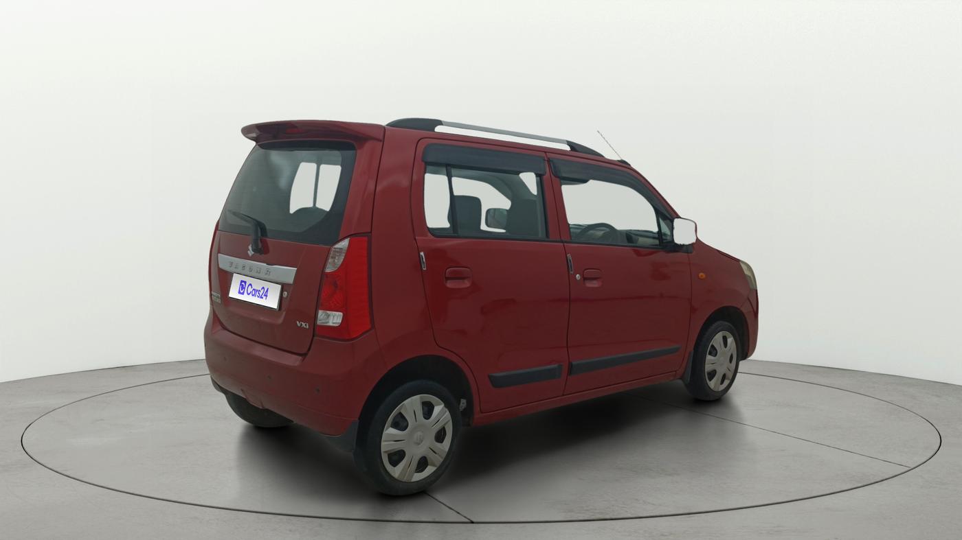 2018 Maruti Wagon R 1.0 VXI, Petrol, Manual, 32,756 km, Right Back Diagonal