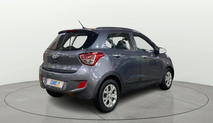 2014 Hyundai Grand i10 SPORTZ 1.2 KAPPA VTVT, Petrol, Manual, 98,870 km, Right Back Diagonal