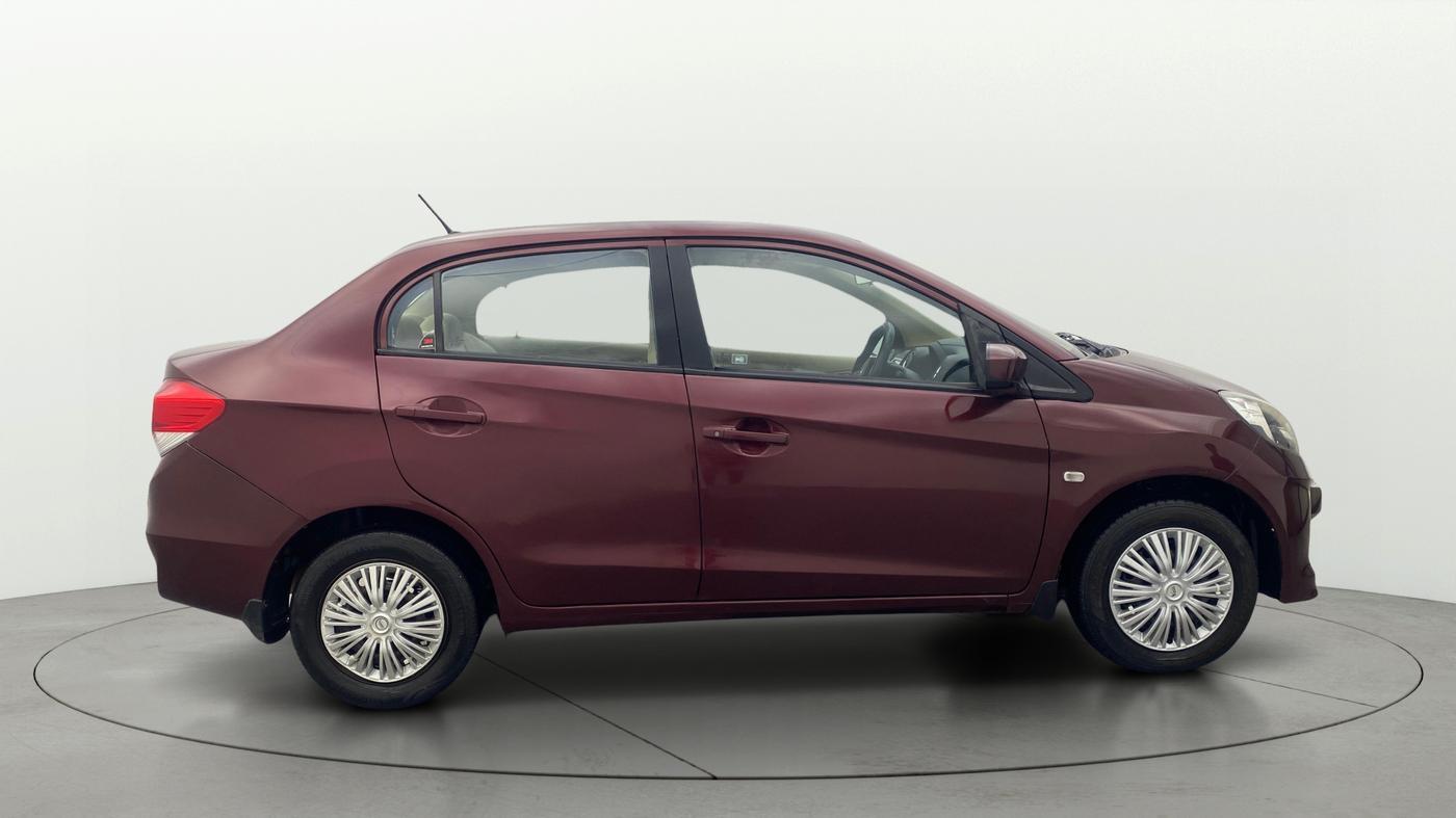 2014 Honda Amaze 1.2L I-VTEC S, Petrol, Manual, 75,439 km, Right Side View