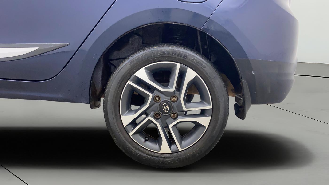 2021 Tata TIGOR XZA PLUS PETROL, Petrol, Automatic, 22,399 km, Left Rear Wheel
