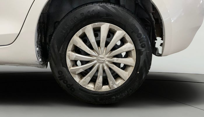 2015 Maruti Swift Dzire VXI, CNG, Manual, 1,04,551 km, Left Rear Wheel
