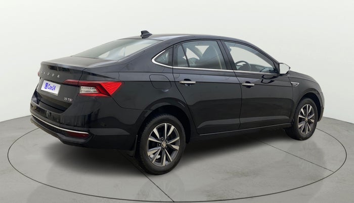 2024 Skoda SLAVIA STYLE 1.5L TSI DSG, Petrol, Automatic, 12,189 km, Right Back Diagonal