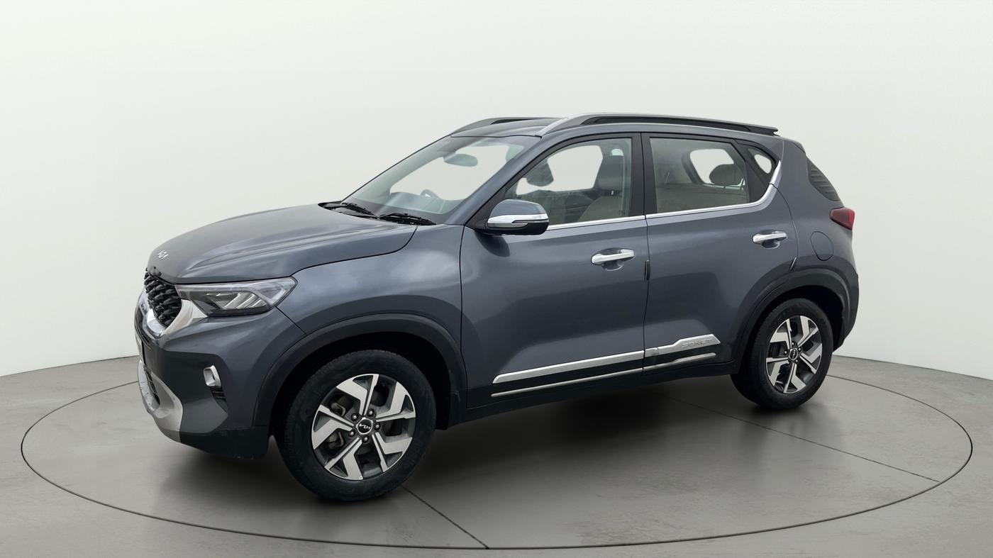 2021 KIA SONET HTX 1.5, Diesel, Manual, 48,554 km, Left Front Diagonal