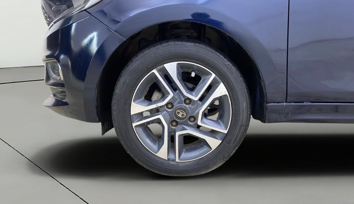 2020 Tata TIGOR XZA PLUS PETROL, Petrol, Automatic, 48,189 km, Left Front Wheel