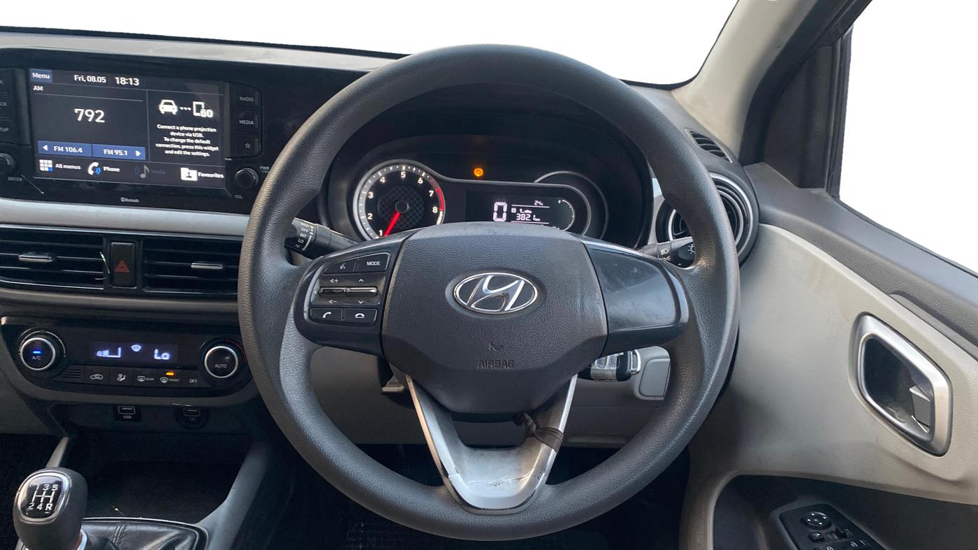 2019 Hyundai GRAND I10 NIOS SPORTZ 1.2 KAPPA VTVT, Petrol, Manual, 63,659 km, Steering Wheel Close Up