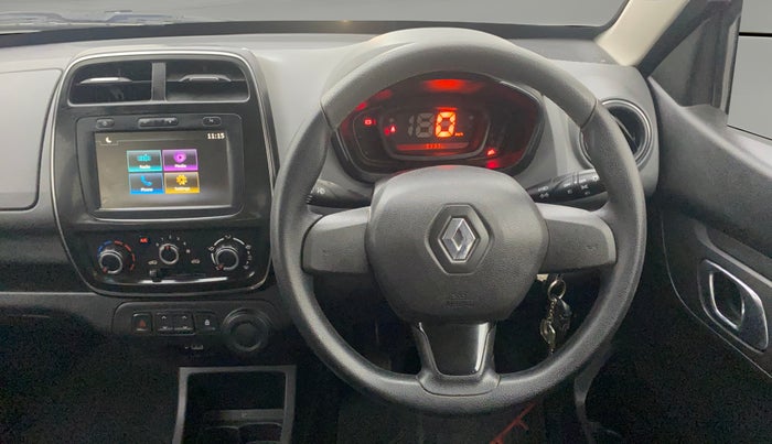 2019 Renault Kwid RXT 1.0 (O), Petrol, Manual, 5,890 km, Steering Wheel Close Up