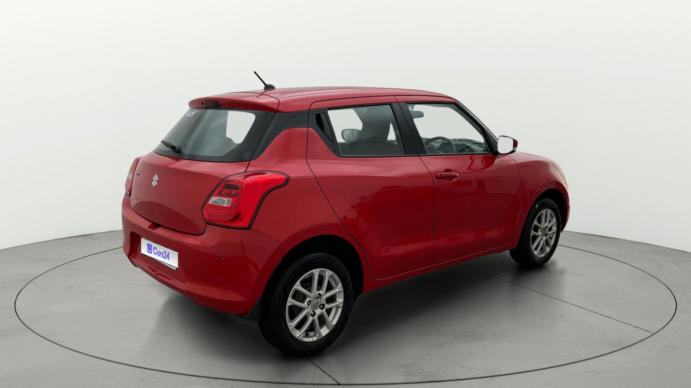 2018 Maruti Swift ZXI AMT, Petrol, Automatic, 81,887 km, Right Back Diagonal