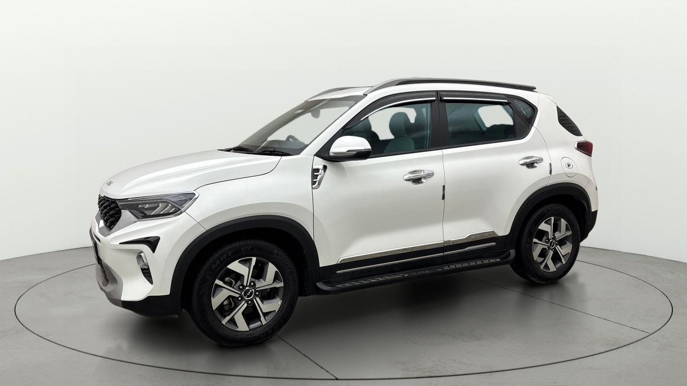 2022 KIA SONET HTX 1.0 IMT, Petrol, Manual, 21,248 km, Left Front Diagonal