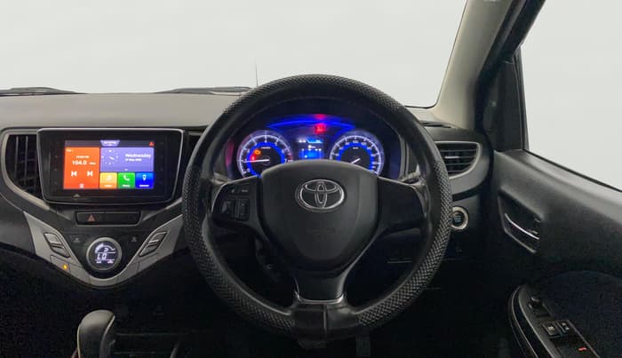 2019 Toyota Glanza G CVT, Petrol, Automatic, 76,551 km, Steering Wheel Close Up
