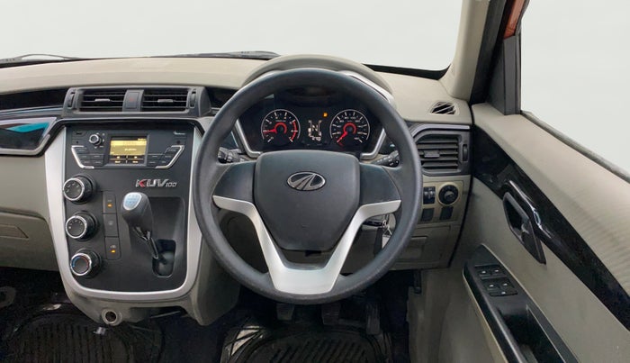2016 Mahindra Kuv100 K6 5 STR, Petrol, Manual, 12,659 km, Steering Wheel Close Up