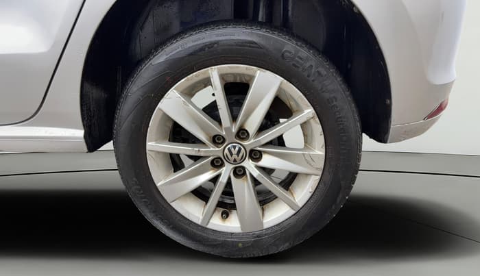 2015 Volkswagen Polo HIGHLINE1.2L, Petrol, Manual, 76,337 km, Left Rear Wheel