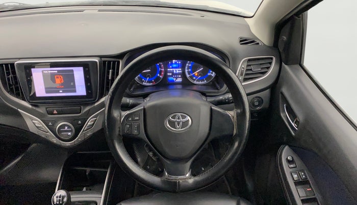 2019 Toyota Glanza G ISG, Petrol, Manual, 59,347 km, Steering Wheel Close Up