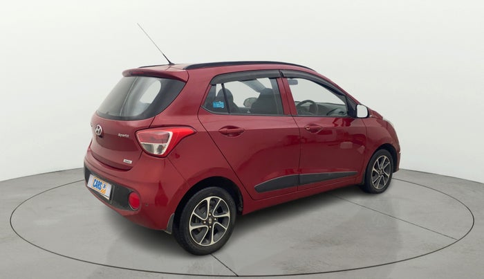 2017 Hyundai Grand i10 SPORTZ (O) AT 1.2 KAPPA VTVT, Petrol, Automatic, 29,408 km, Right Back Diagonal