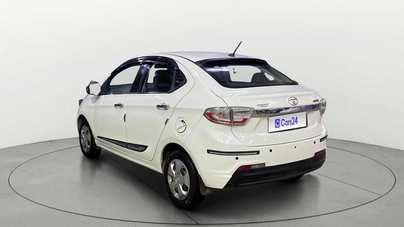 2022 Tata TIGOR XZ PETROL, CNG, Manual, 45,689 km, Left Back Diagonal
