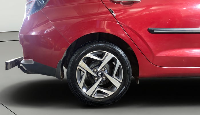 2022 Hyundai AURA SX 1.2, Petrol, Manual, 42,649 km, Right Rear Wheel