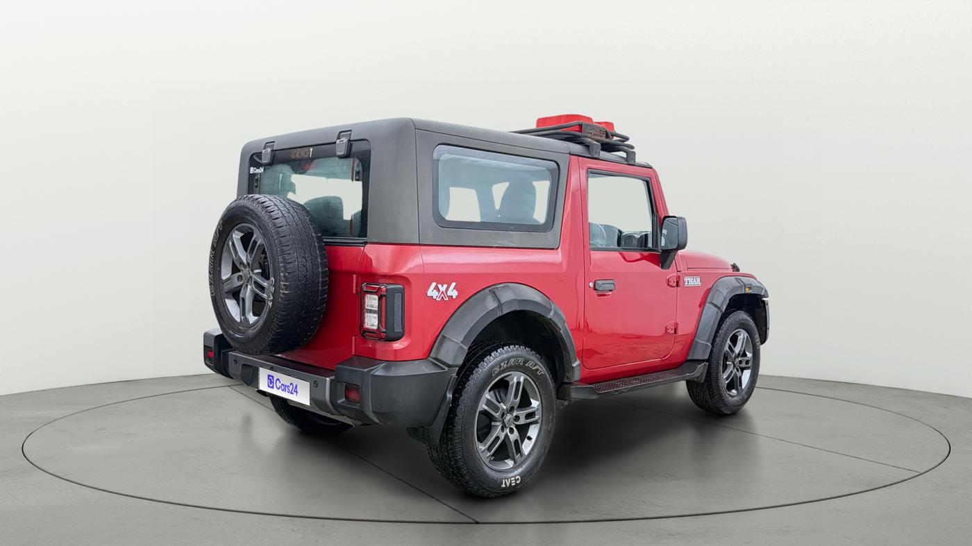 2021 Mahindra Thar LX PETROL HT 4WD AT, Petrol, Automatic, 34,634 km, Right Back Diagonal