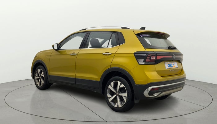 2021 Volkswagen TAIGUN TOPLINE 1.0 TSI AT, Petrol, Automatic, 41,708 km, Left Back Diagonal