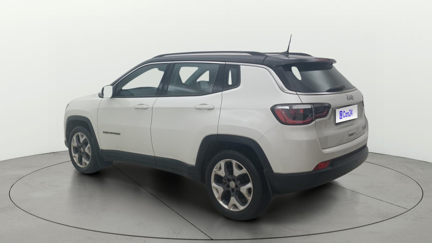 2019 Jeep Compass LIMITED PLUS PETROL AT, Petrol, Automatic, 52,035 km, Left Back Diagonal