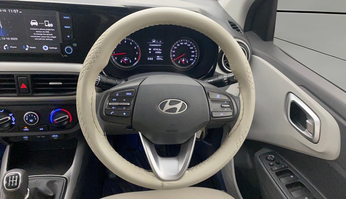 2024 Hyundai GRAND I10 NIOS Sportz 1.2 HY-CNG Duo, CNG, Manual, 16,592 km, Steering Wheel Close Up