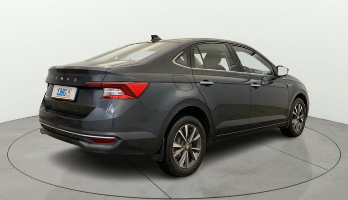 2022 Skoda SLAVIA STYLE 1.0L TSI MT, Petrol, Manual, 32,220 km, Right Back Diagonal