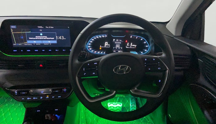 2021 Hyundai NEW I20 ASTA (O) 1.0 TURBO GDI DCT, Petrol, Automatic, 36,010 km, Steering Wheel Close Up