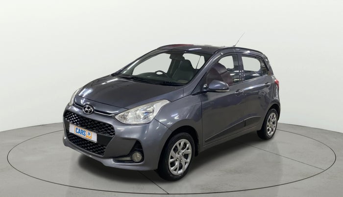 2018 Hyundai Grand i10 SPORTZ 1.2 KAPPA VTVT, Petrol, Manual, 28,992 km, Left Front Diagonal