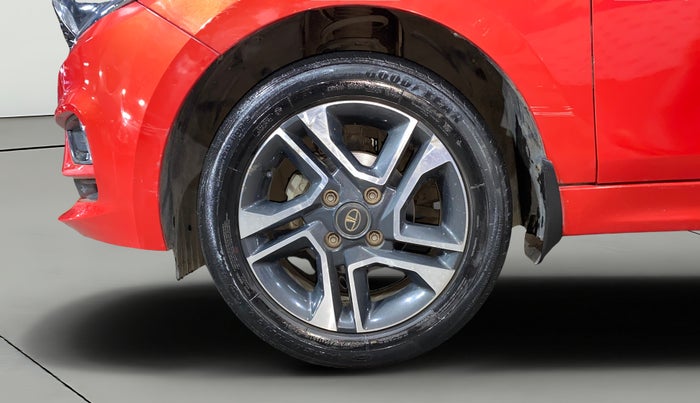 2021 Tata Tiago XZ PLUS DUAL TONE PETROL, Petrol, Manual, 22,635 km, Left Front Wheel