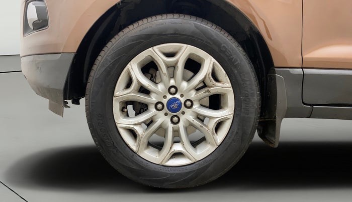 2016 Ford Ecosport TITANIUM 1.5L DIESEL, Diesel, Manual, 1,25,320 km, Left Front Wheel