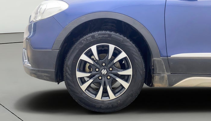 2021 Maruti S Cross ZETA AT 1.5, Petrol, Automatic, 61,840 km, Left Front Wheel